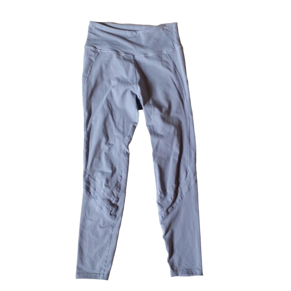 Blue Workout Leggings Pockets Womens Size Small